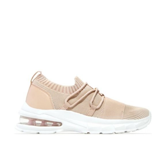 Flyknit Slip On Sneakers in Blush - Picture 5 of 6